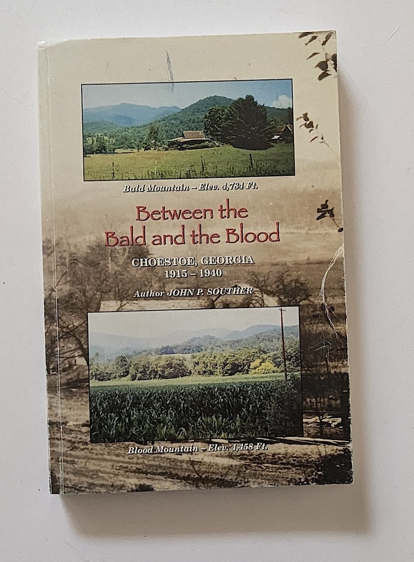 SIGNED Book Between The Bald And The Blood By JOHN P. SOUTHER: Provenance from the estate of a WWII veteran collector in GA.. We have included quality scans to show it's actual condition. This lot is located in Boca Raton, Fl and its shipment will be made directl