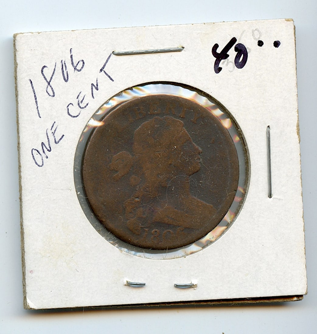 Collectors Coin 1806 One Cent (1 of 2)
