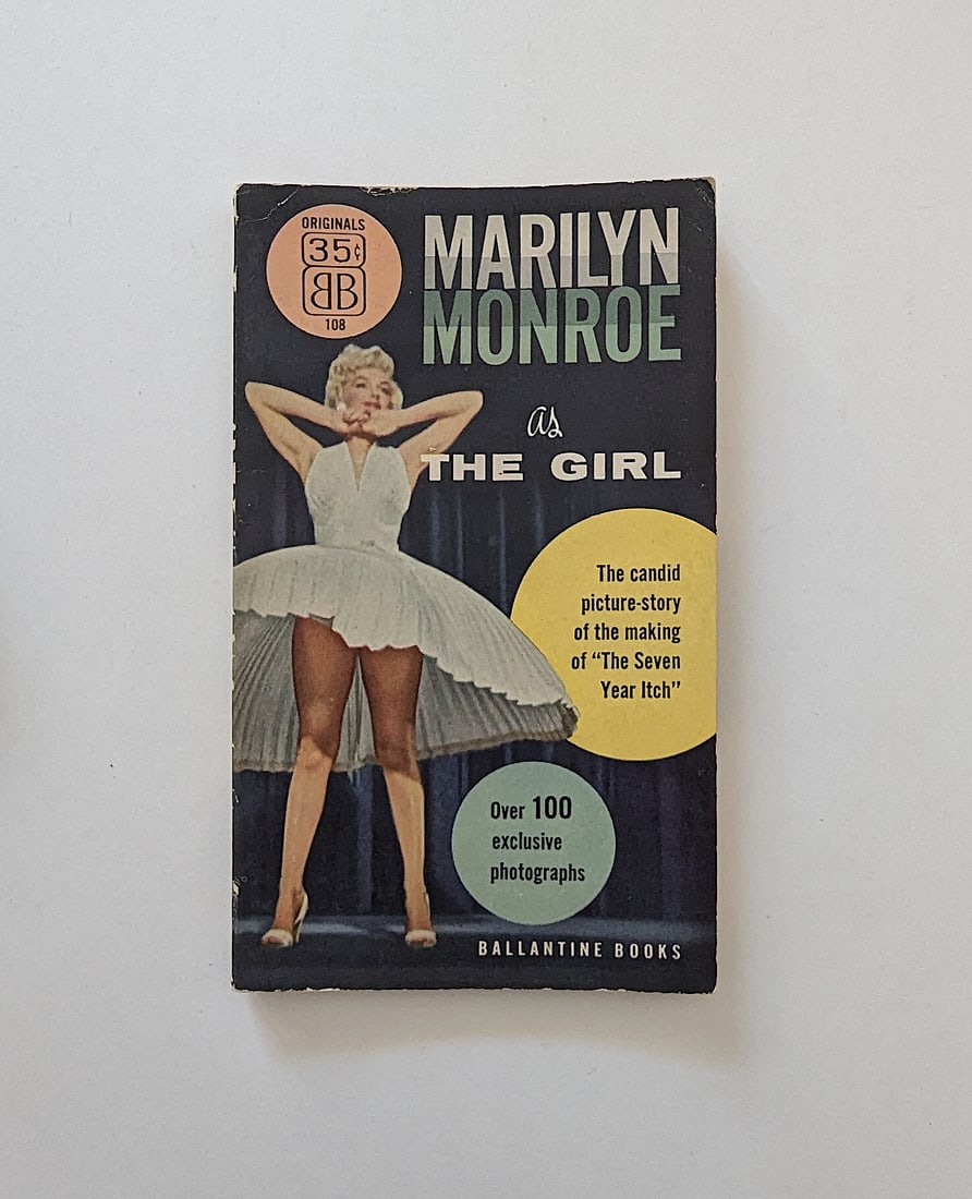Vintage Used Book Adult Book Marilyn Monroe as The Girl, 1955 (1 of 5)