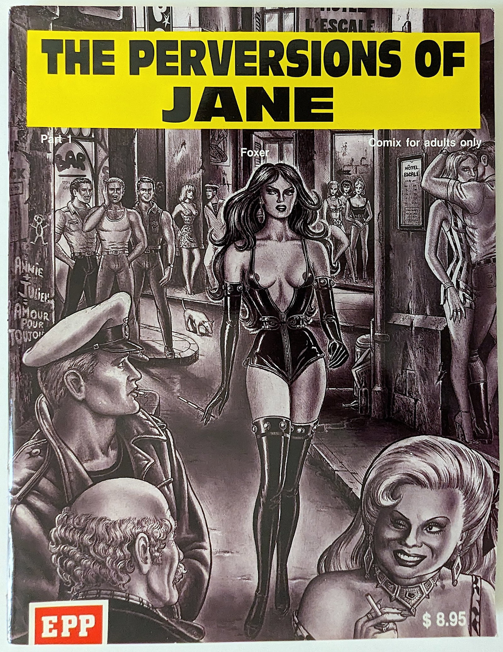 Vintage Adul Magazine The Perversions Of Jane: Provenance from a collector in RI. This lot is located in Boca Raton, Fl and its shipment will be made directly by Artelisted. Shipping insurance is the responsibility of the buyer. Ask us if you want