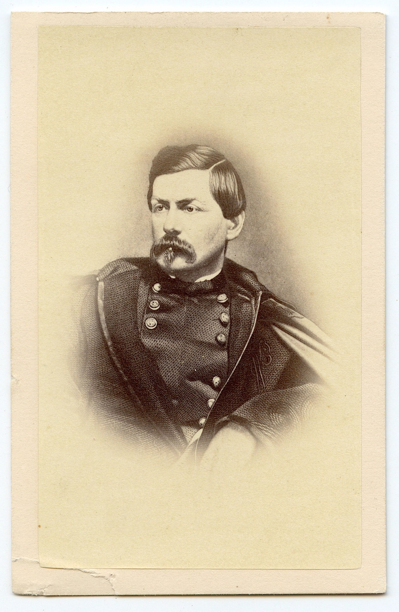 Antique CDV Portrait US Gen GEORGE McCLELLAN (1826-85) (1 of 2)