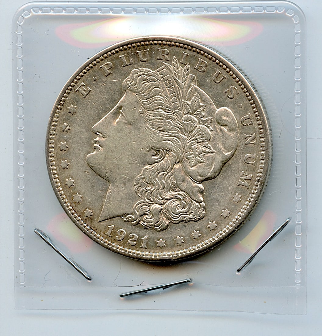 1921 US Coin Morgan Silver Dollar: This coin is from the estate of deceased collector in South Florida. We have included quality images to show it's actual condition This lot is located in Boca Raton, Fl and its shipment will be made d