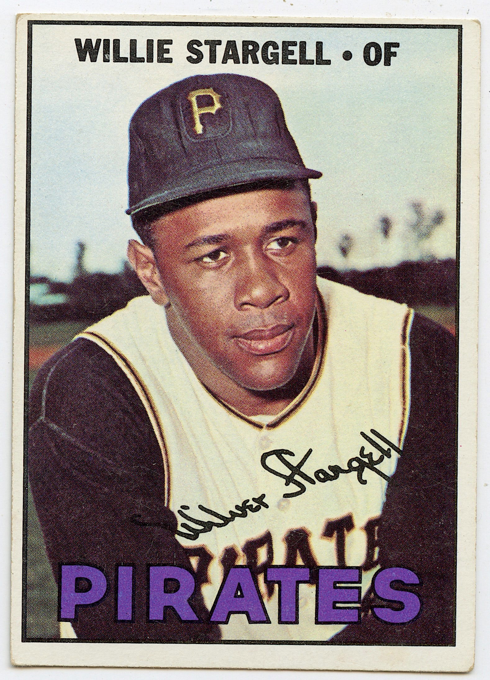 1967 Topps Willie Stargell Pittsburgh Pirates #140 Baseball Card (1 of 2)
