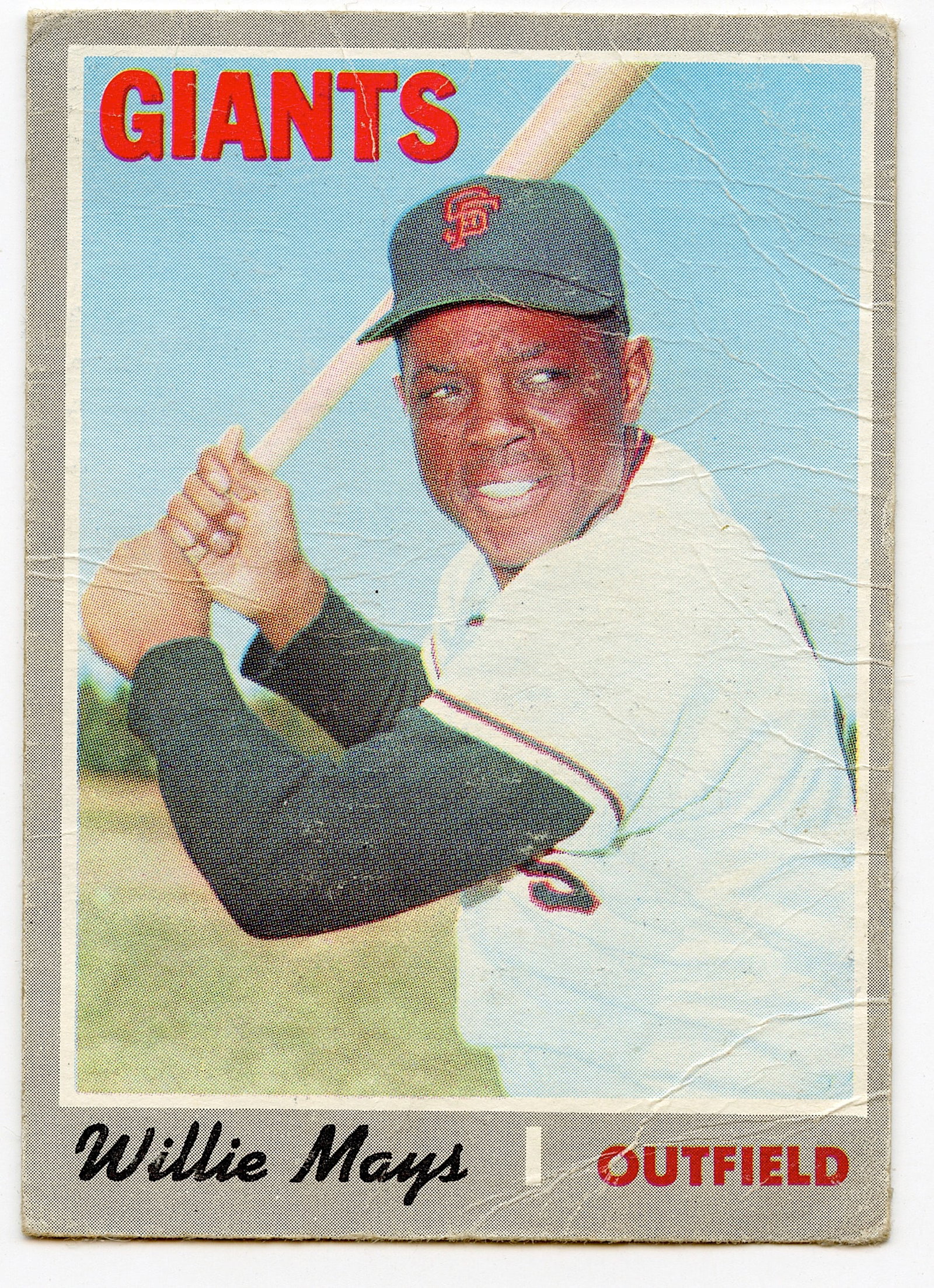 1970 Topps #600 Willie Mays San Fran Giants Baseball Card: Baseball Card. Provenance from a PBC Collector. We have included quality scans to show it's actual condition. This lot is located in Boca Raton, Fl and its shipment will be made directly by Artelisted