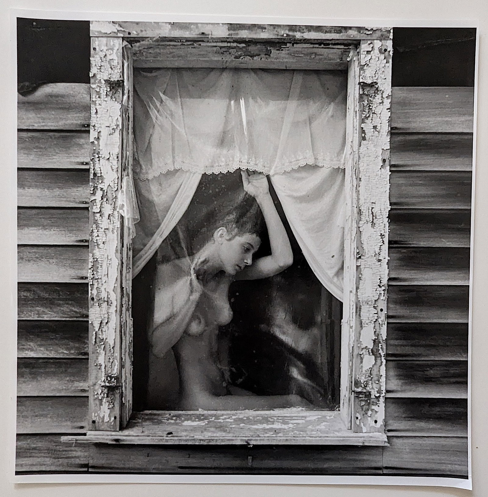 Original Photo HARRIET TANNIN (1929-2009): Harriet Tannin, photographer, painter, sculptor, political activist, writer and lecturer was born April 26, 1929. She is best known for her modernist, pioneer work with woven photography and her non-o
