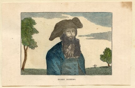 Antique Page with 4 Quality Hand Colored Engravings 18th/19th C.