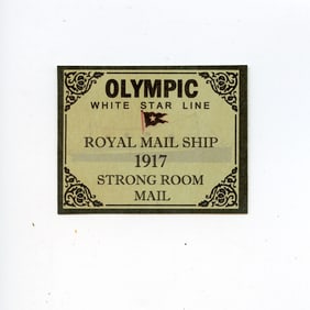 Vintage Stamp Ephemera Royal Mail Ship Strong Room Cruise