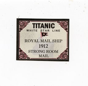 Vintage Stamp Ephemera Royal Mail Ship Strong Room Cruise