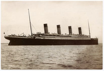 Original Scarce TITANIC Ephemera Signed Survivors