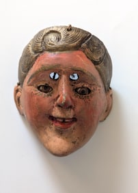 Early 20th C. Hand Carved Guatemalan Festival Folk Art