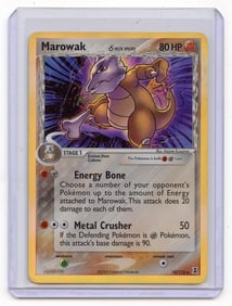 Marowak 10/113 Ex Delta Species Holo Rare Pokémon