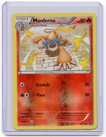 Pokemon - Monferno (19/114) - XY Steam Siege - Reverse Holo