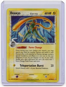 Deoxys 6/110 EX Holon Phantoms Reverse Holo Rare