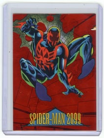 1993 Skybox Marvel Universe Spider-Man 2099 Red Foil