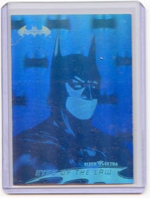 Fleer Batman Forever Trading Cards Hologram Chase Card #1