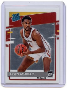 2021 Donruss Optic Rated Rookie Prizm #202 Evan Mobley Cavaliers