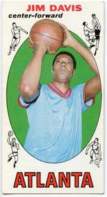 1969 Topps Basketball #53 Jim Davis
