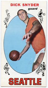 1969 Topps Dick Snyder Seattle SuperSonics #73