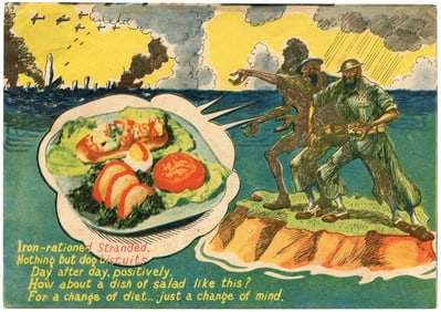 Original WWII Japanese Propaganda Leaflet Pacific War