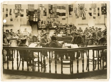 Vintage Officil Photograph The British Army on Western Front, 1919
