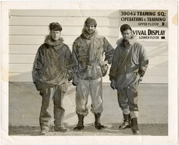 Vintage Photo Training Operations Survival School Camp Carson, 1952