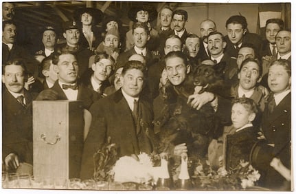 Vintage Original Photo GEORGE CARPENTIER in USA Boxing, 1921