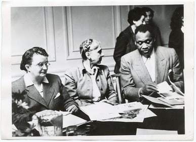 Original Vintage Photo PAUL ROBESON American Bass-Baritone