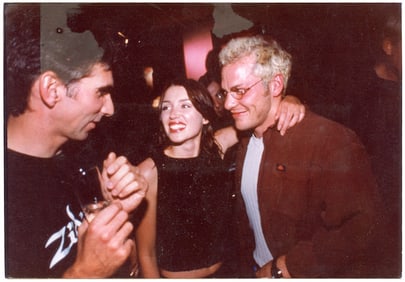 Original Photo Car Racing DAMON HILL and JACQUES VILLENEUVE