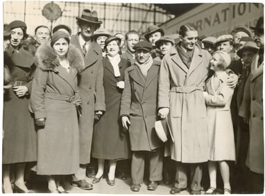 Vintage Original Photo GEORGE CARPENTIER in USA Boxing, 1921