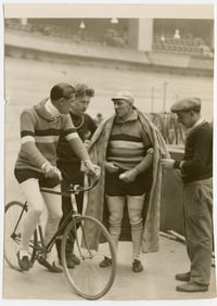 Original Photo French Sprint Cyclist (to identify), 1932