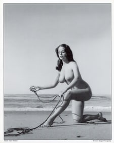 Original BUNNY YEAGER Pin-Up Litho Archives DIANE WEBBER