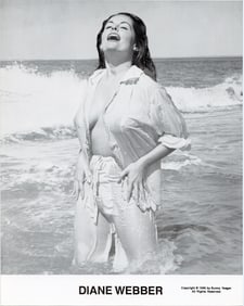 Original BUNNY YEAGER Pin-Up Litho Archives DIANE WEBBER