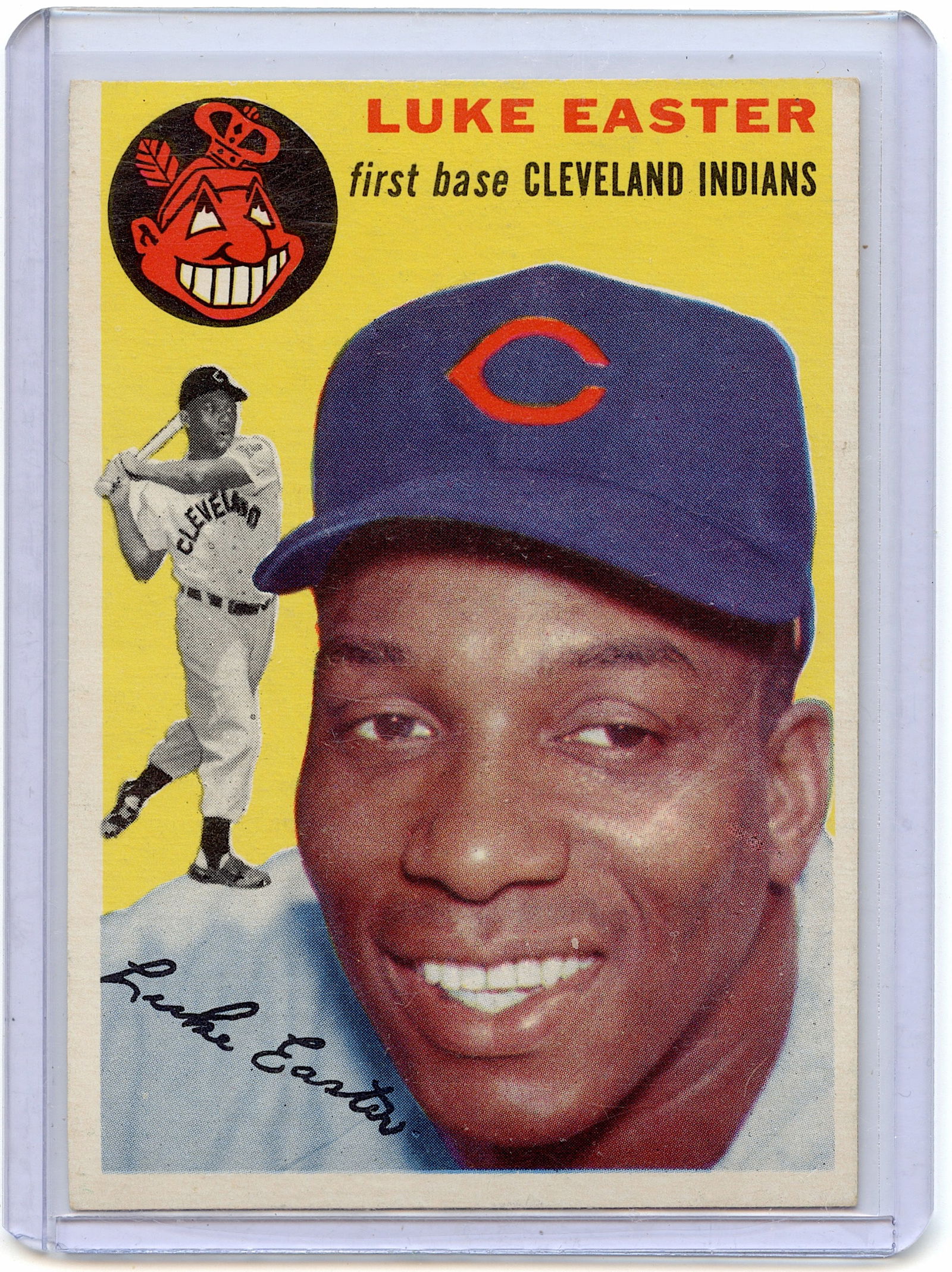 1954 Topps Baseball VG Card #23 LUKE EASTER (1 of 2)