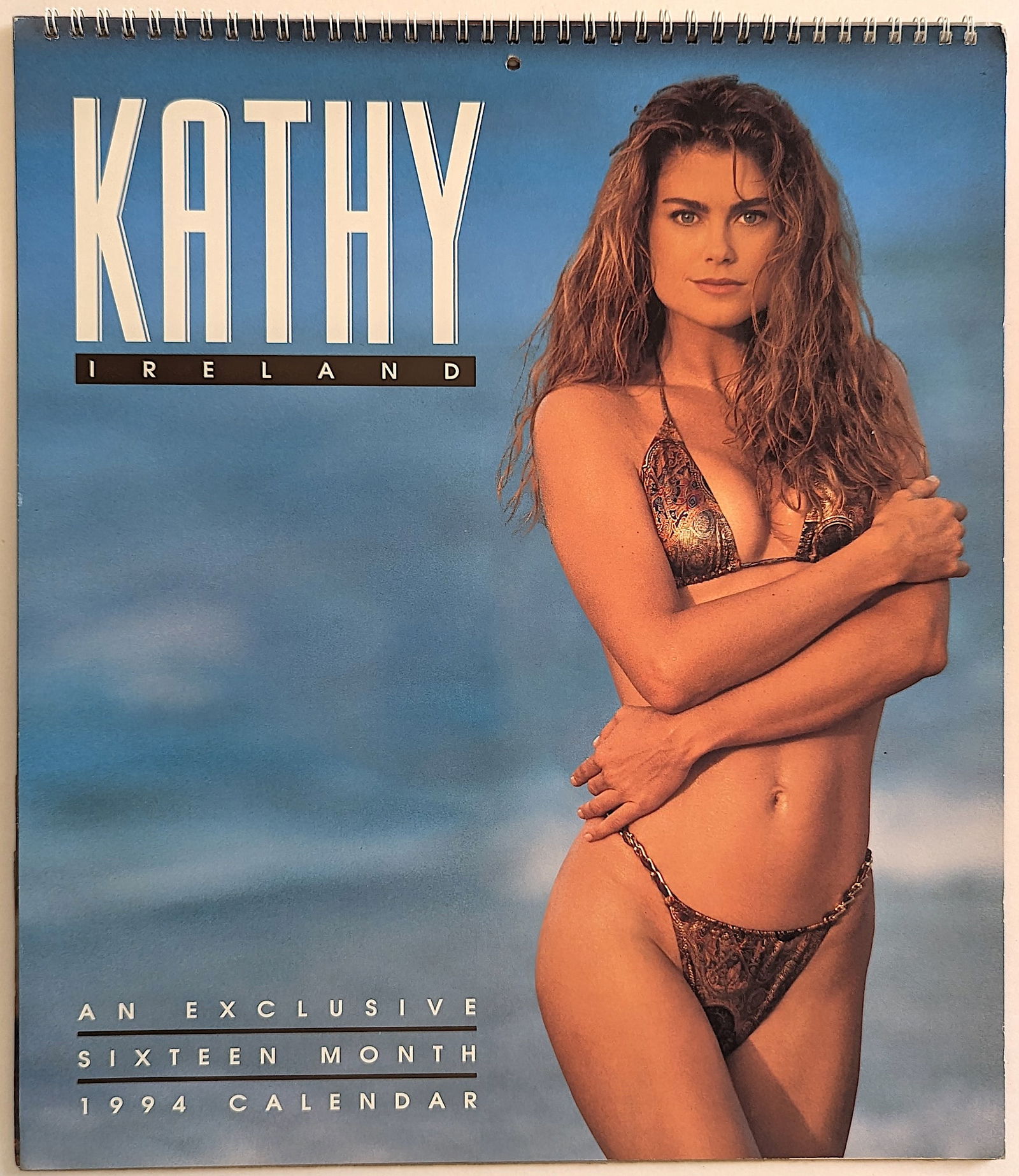 KATHY Ireland 1994 Calendar 15" x 13" (1 of 2)