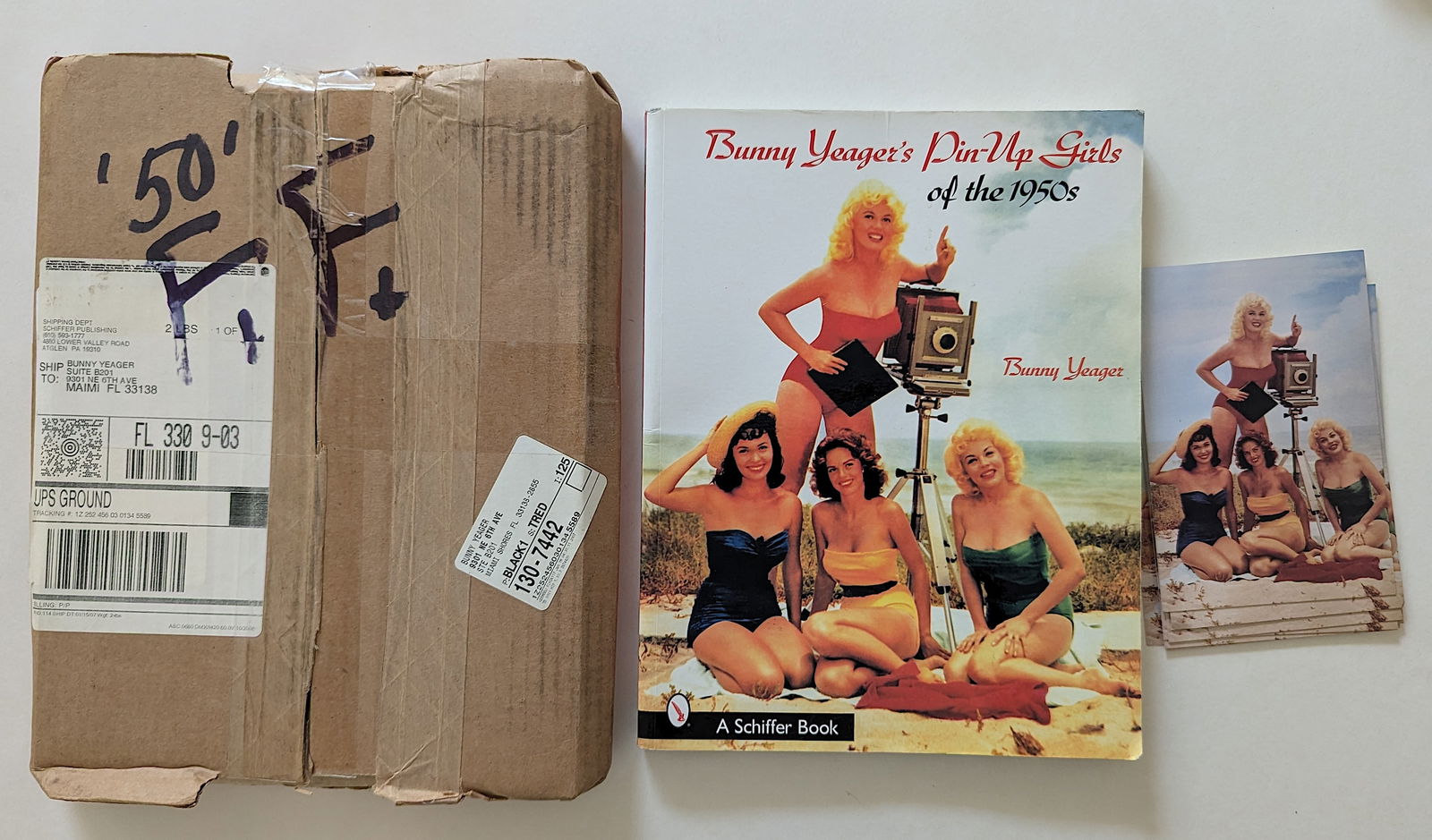 Scarce Draft For Book by BUNNY YEAGER from Publisher (1 of 10)