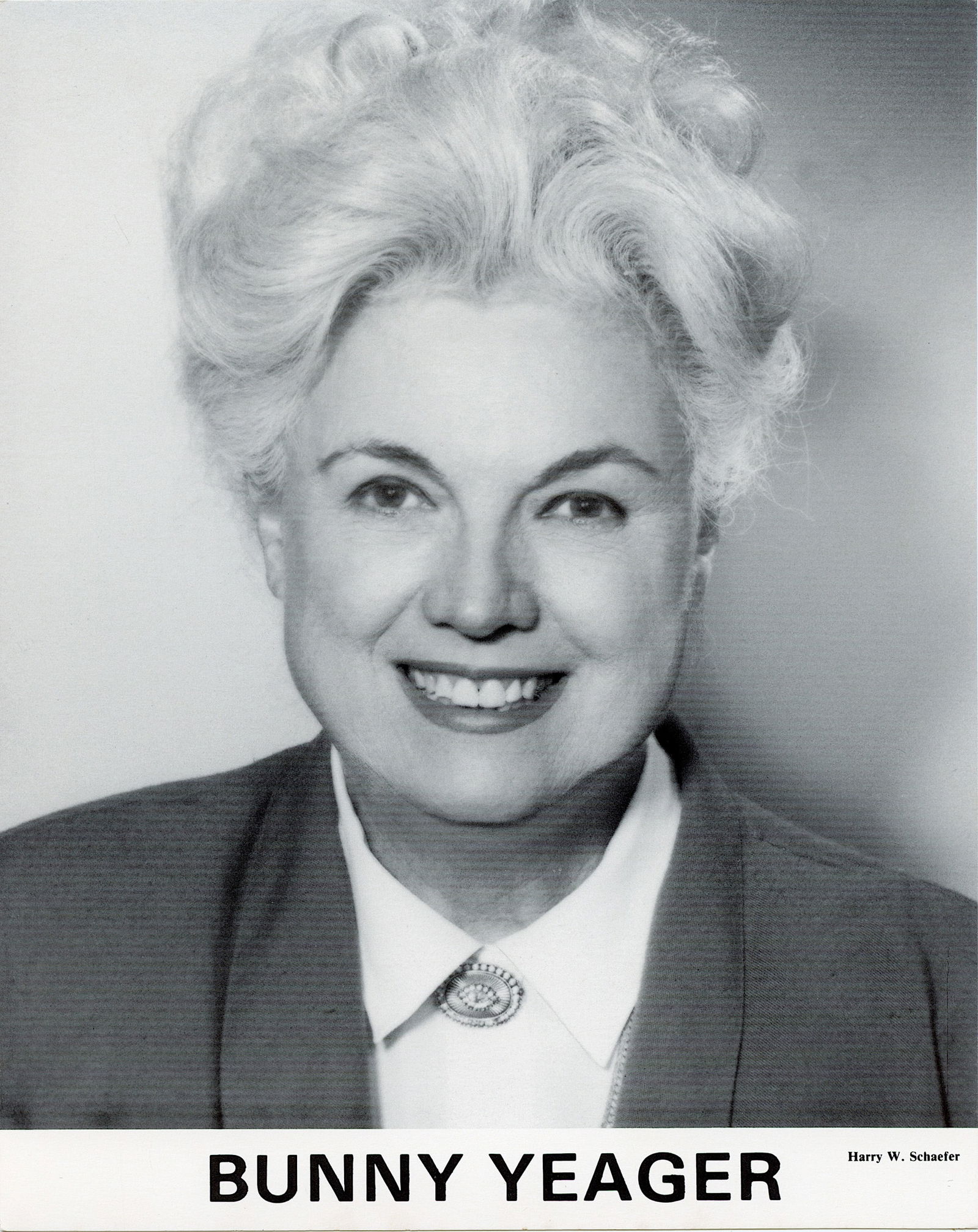 BUNNY YEAGER Original Pin Up Lithograph by HARRY W SCHAEFER (1 of 1)