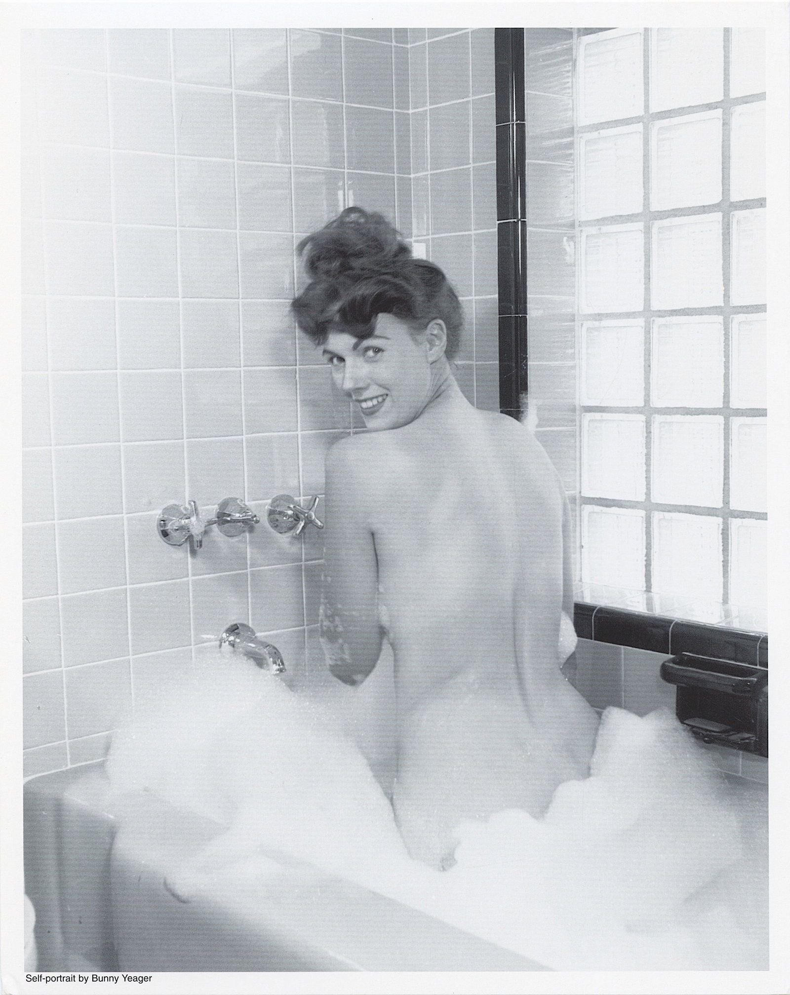 BUNNY YEAGER Original Pin Up Lithograph SELF PORTRAIT: This lot is coming from Bunny Yeager's estate/archives. Linnea Eleanor "Bunny" Yeager (March 13, 1929 - May 24, 2014) was an American photographer and pin-up model. She met Bettie Page in 1954, and to