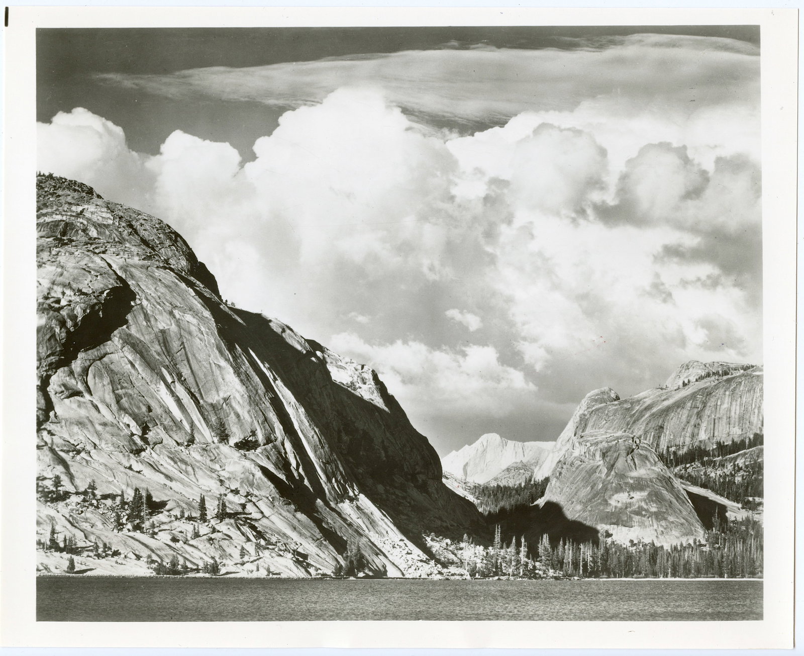 Vintage Type II Gelatine Photo ANSEL ADAMS - Yosemite Valley: The provenance of this lot is from the estate of "Speakeasy Antiques" in New York. The dimensions are Approx. 8" x 10". . We have included quality scans to show it's actual condition. This lot is loca
