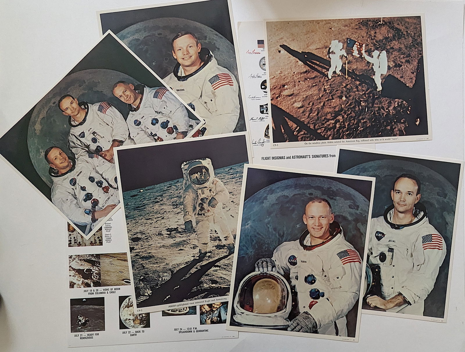 Original from Epoch  Nasa Apollo 11 Cole Color Prints N.Y Ephemera (1 of 2)