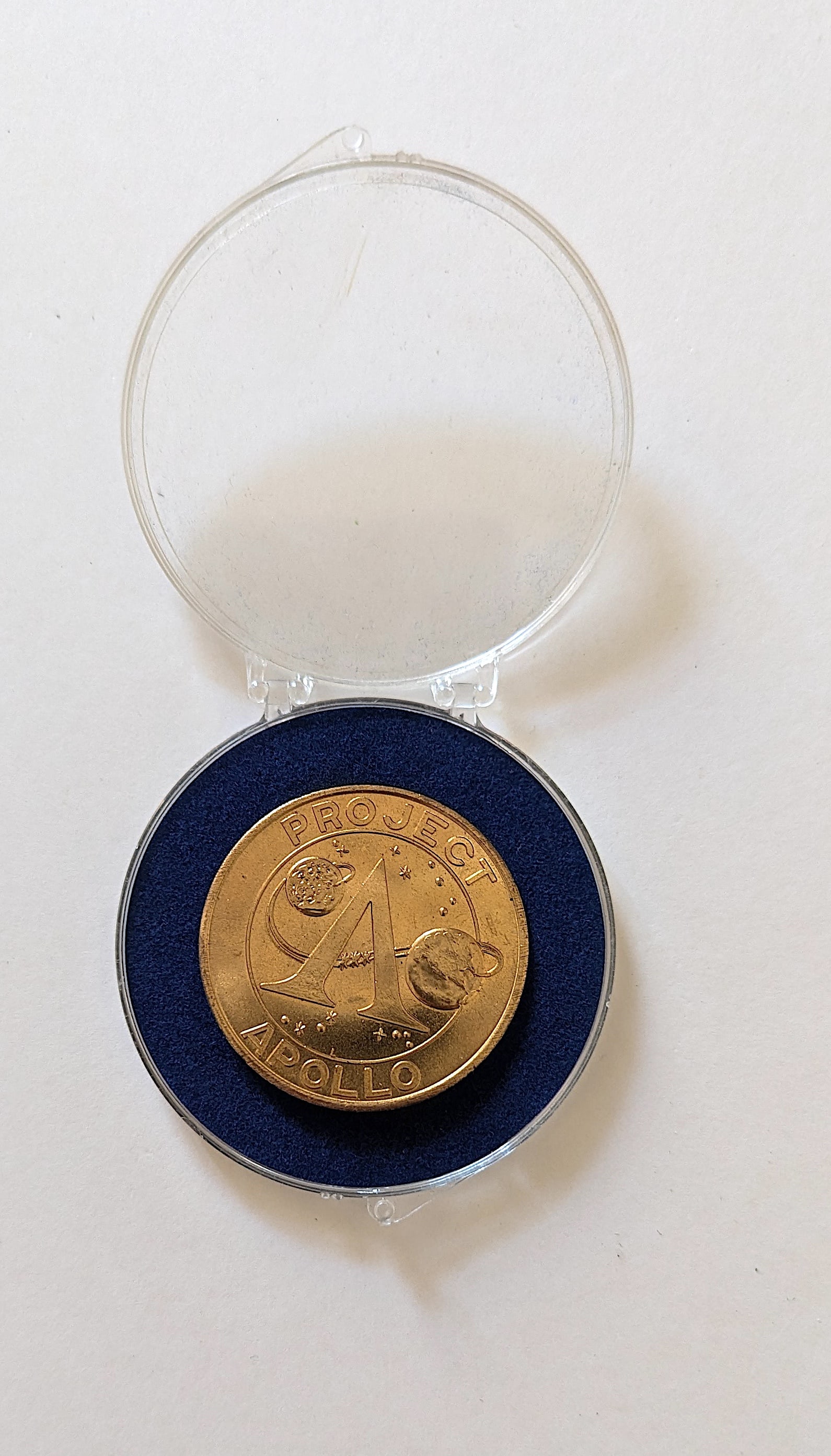NASA 1969 Apollo 11 Medal Coin Token (1 of 2)