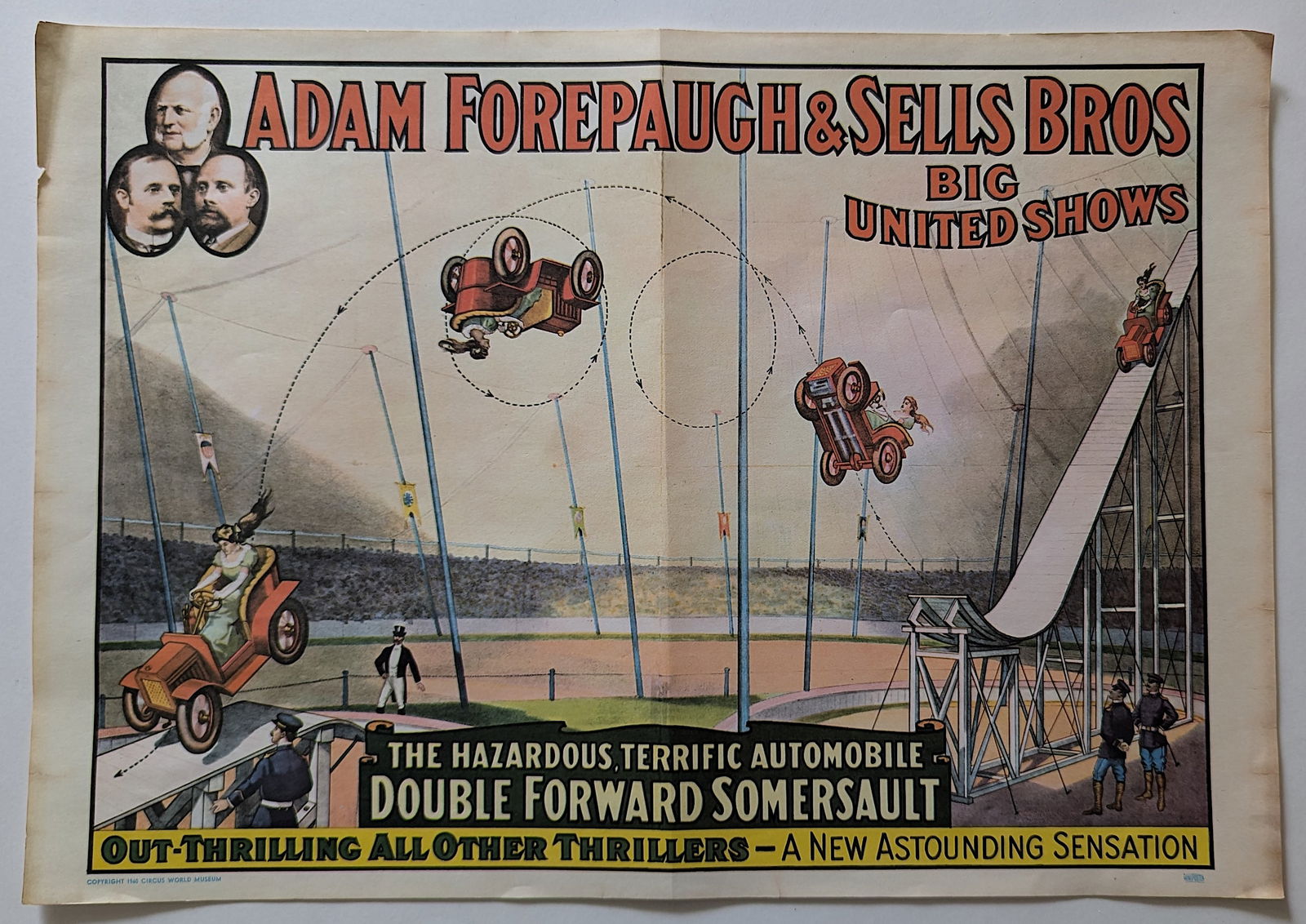 Vintage  Original 1960 Circus World Museum Poster (1 of 4)