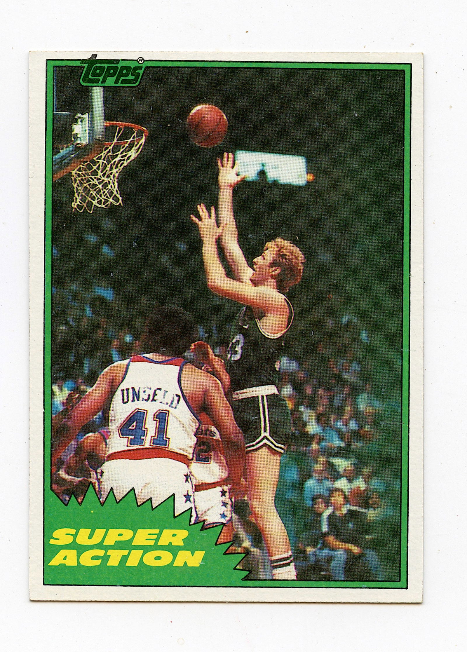 1981-82 NBA Topps Larry Bird Basketball Card #101 (1 of 2)