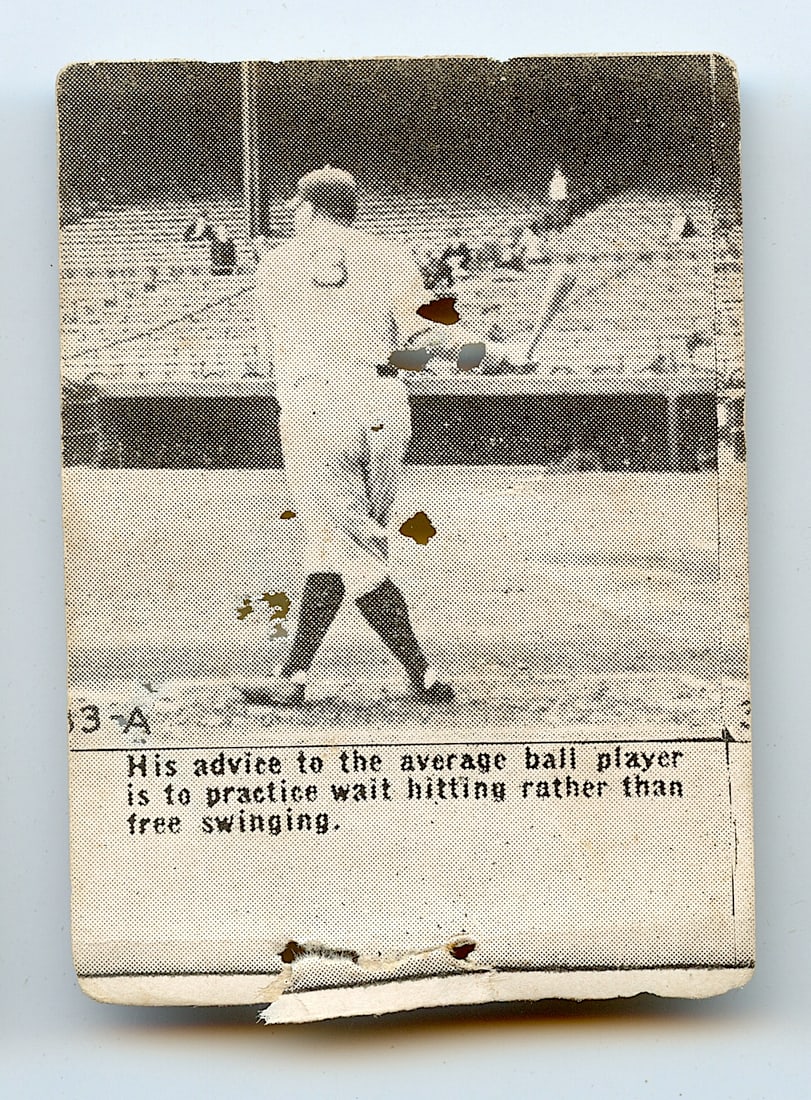 1932 Wheaties Babe Ruth 33-A: Provenance from a collector in New York. We have included quality images to show it's actual condition. This lot is located in Boca Raton, Fl and its shipment will be made directly by Artelisted. Ship