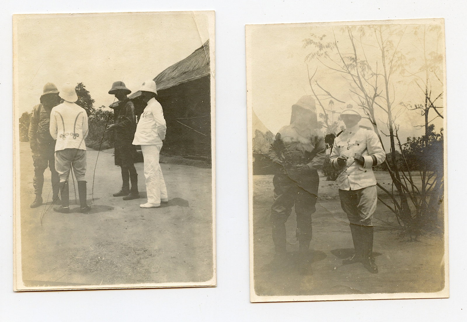 Antique Original Type-I Photos President Roosevelt Visiting Africa: Provenance from a deceased collector in South Florida. We have included quality images to show it's actual condition. The dimensions are Approx. 4.5" x 3.5". This lot is located in Boca Raton, Fl and 