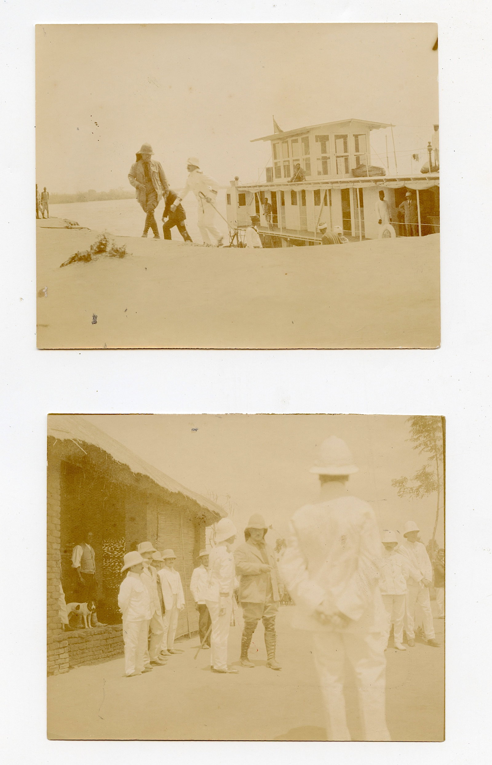 Antique Original Type-I Photos President Roosevelt Visiting Africa: Provenance from a deceased collector in South Florida. We have included quality images to show it's actual condition. The dimensions are Approx. 5" x 4". This lot is located in Boca Raton, Fl and its 