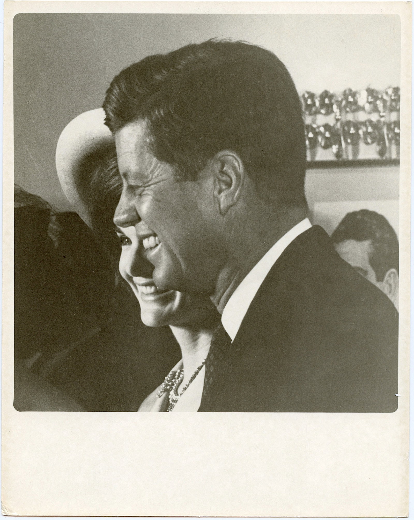 Original Photo of Pres. Kennedy from Archives of BUNNY YEAGER: This lot is coming from Bunny Yeager's estate/archives. Linnea Eleanor "Bunny" Yeager (March 13, 1929 - May 24, 2014) was an American photographer and pin-up model. She met Bettie Page in 1954, and to