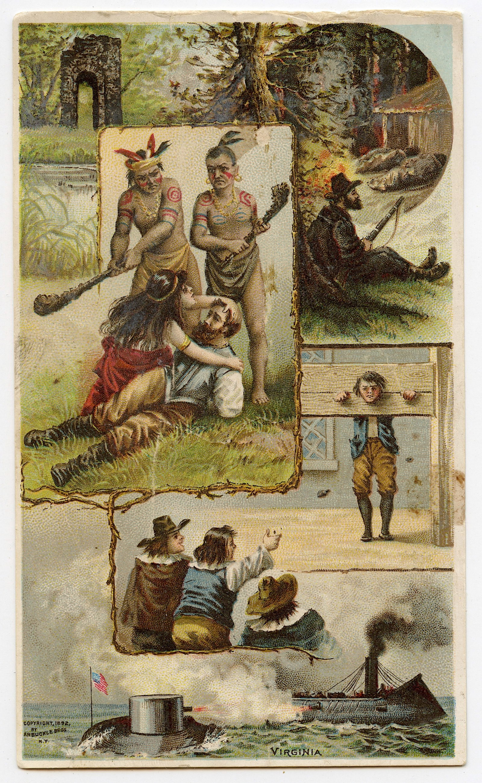 Antique Rare Collectible Ephemera Advertising Trade Card (1 of 2)