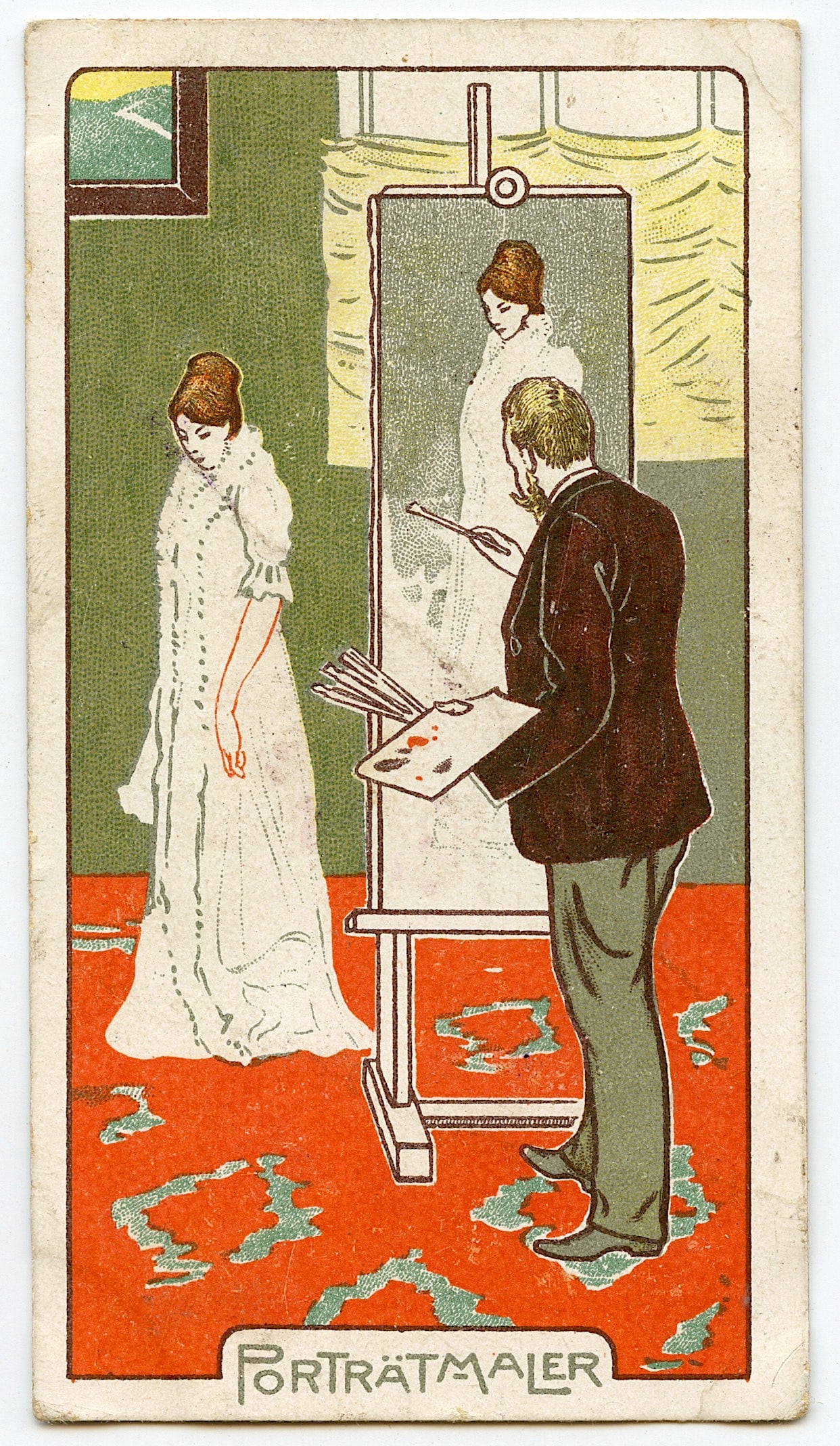 Antique Rare Collectible Ephemera Advertising Trade Card (1 of 2)