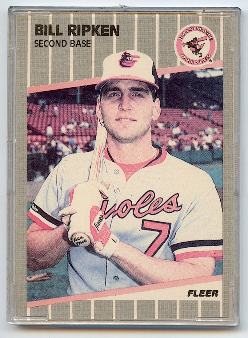 1989 Fleer Bill Ripken Error #616 Baseball Card VGC (1 of 2)