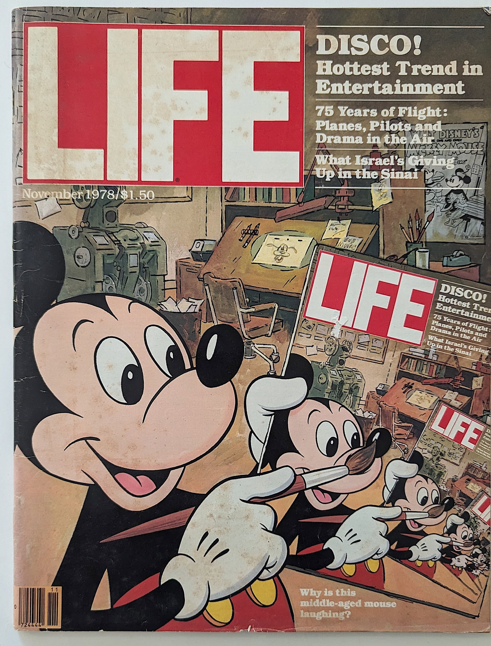 Vintage Used Magazine LIFE November, 1978: This lot is coming from the estate of a collector in RI. This lot is located in Boca Raton, Fl and its shipment will be made directly by Artelisted. Shipping insurance is the responsibility of the buy